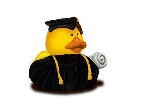 graduation ducks